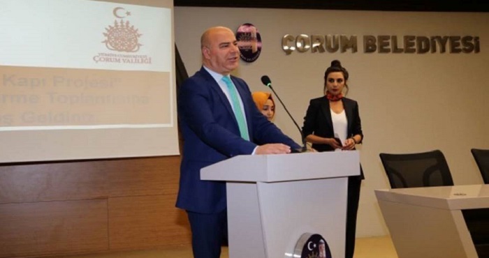 ÇORUM’DA AÇIK KAPI PROJESİ TANITILDI
