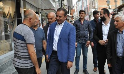 SEL SOKAK ESNAFINI ZİYARET ETTİ