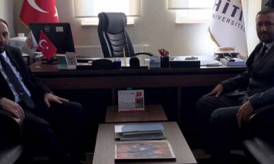 REKTÖRDEN HAYIRLI OLSUN ZİYARETİ