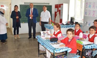BÜYÜK KÖY OKULLARINI ZİYARET ETTİ