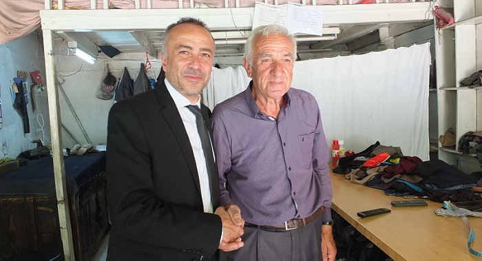 MHP ADAYI ARAS HARIL HARIL ÇALIŞIYOR