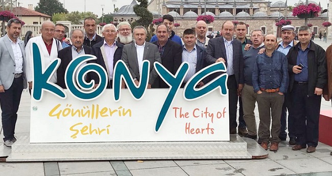 KONYA’DA FUARA KATILDILAR