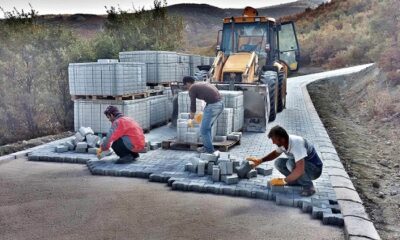 81 KÖYE KİLİT PARKE TAŞI DÖŞENECEK