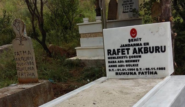 ŞEHİT MEZARLARI YENİLENDİ