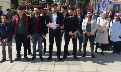 TÜGVA GENÇLİĞİ SESSİZ KALMADI