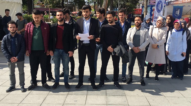 TÜGVA GENÇLİĞİ SESSİZ KALMADI