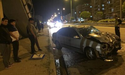 ÇORUM’DA ÜST GEÇİTTE ÜZÜCÜ KAZA