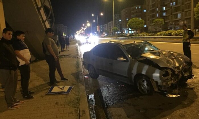 ÇORUM’DA ÜST GEÇİTTE ÜZÜCÜ KAZA