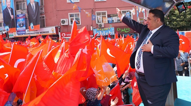 OSMANCIK’TA MİTİNG COŞKUSU