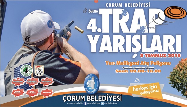 BELEDİYE’DEN ÖDÜLLÜ TRAP YARIŞMASI