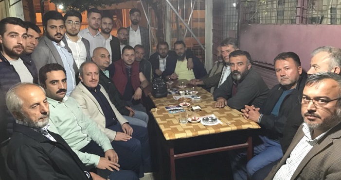 BAŞKAN ÇÖPLÜ ESNAFIYLA BİR ARAYA GELDİ
