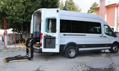 ÇORUM’A ENGELLİ MİNİBÜSÜ GÖNDERİLDİ
