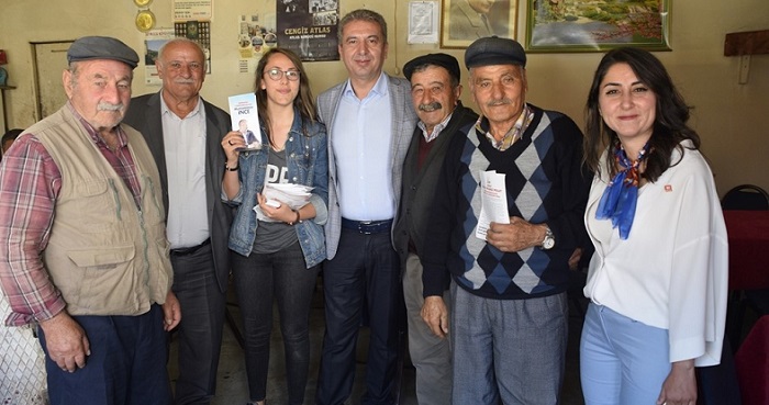 CHP MECİTÖZÜ İLÇESİNDE ÇALIŞTI