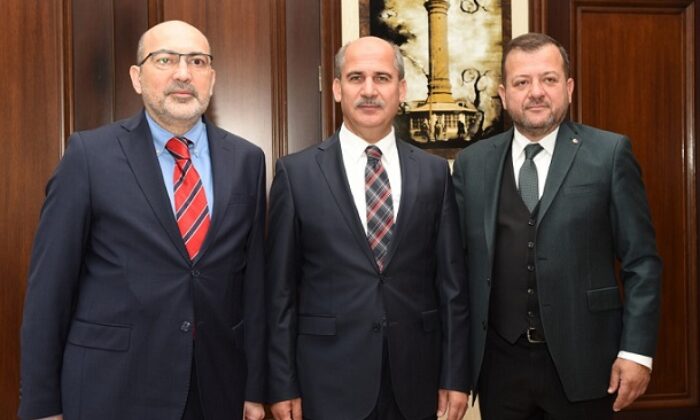 GENEL MÜDÜRDEN BELEDİYE’YE ZİYARET