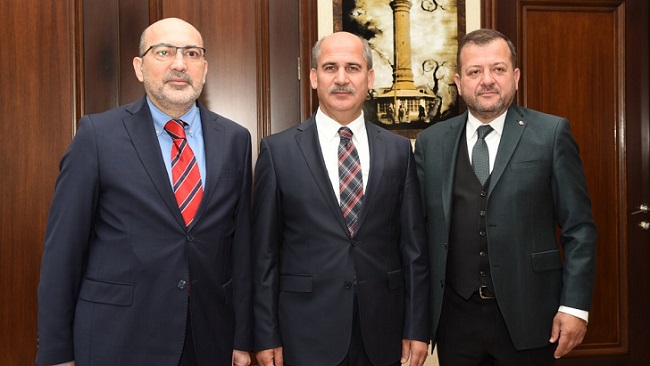 GENEL MÜDÜRDEN BELEDİYE’YE ZİYARET