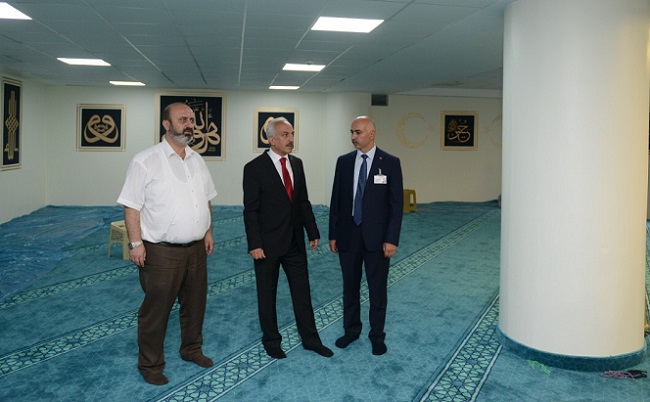 HASTANE MESCİDİ KULLANIMA AÇILDI