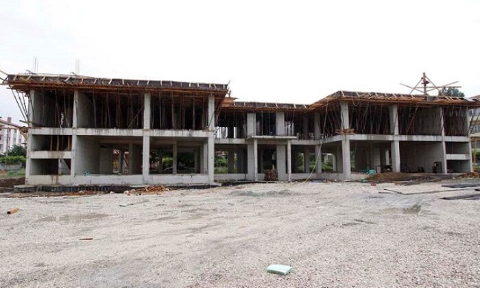 ANAOKULU İNŞAATI DEVAM EDİYOR