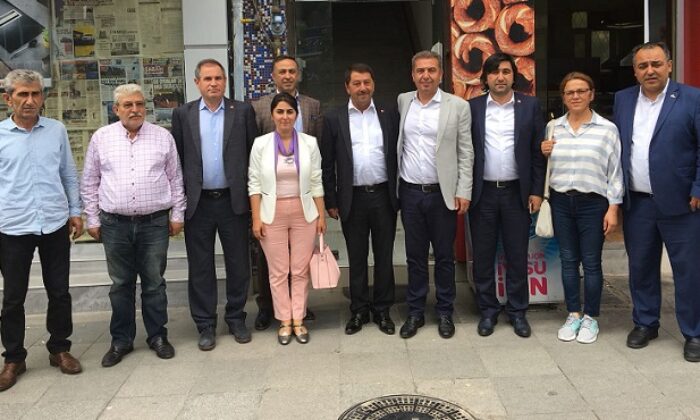 ŞOFÖRLER ODASINI ZİYARET ETTİLER