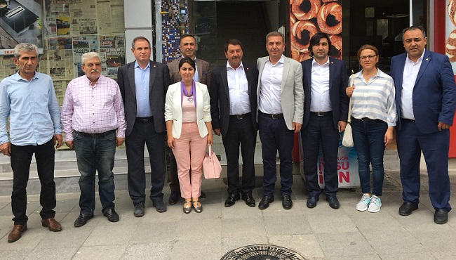 ŞOFÖRLER ODASINI ZİYARET ETTİLER