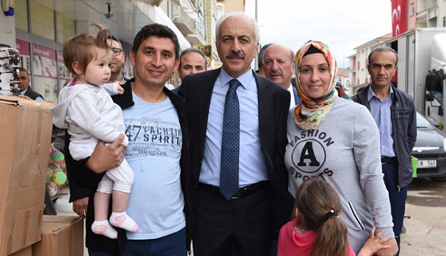 BAŞKAN GÜL’DEN ALACA’YA ÇIKARTMA