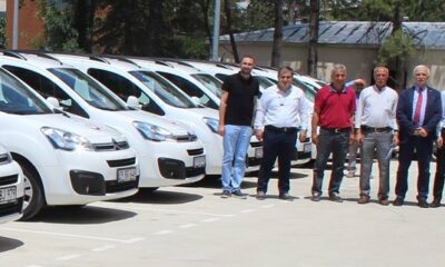 SAĞLIK MÜDÜRLÜĞÜNE 12 YENİ ARAÇ