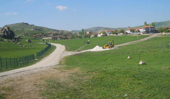 BOĞAZKALE’YE YER ÜSTÜ SULAMA TESİSİ