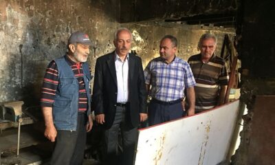 BAŞKANDAN GEÇMİŞ OLSUN ZİYARETİ