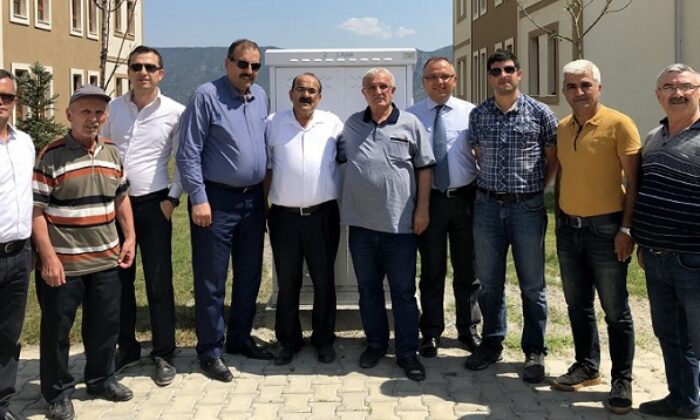 BAŞKAN ŞEN’E TEŞEKKÜR ZİYARETİ