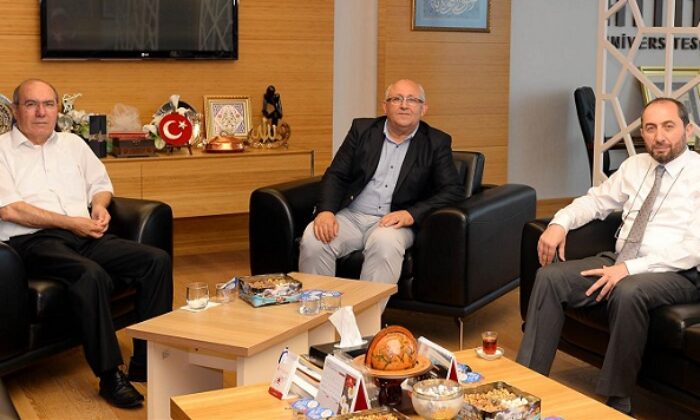 ÇEKVA’DAN REKTÖR ALKAN’A ZİYARET