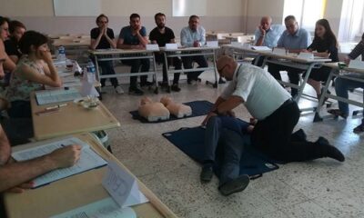 İLK YARDIM EĞİTİMİ ALDILAR