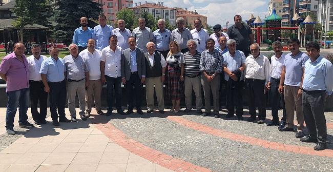 CEYLAN MUHTARLARLA İSTİŞARE YAPTI
