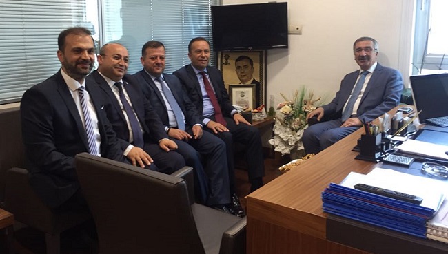 ÇORUM’UN VEKİLLERİNİ ZİYARET ETTİLER