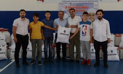 SPOR OYUNLARINDA MALZEMELER DAĞITILDI