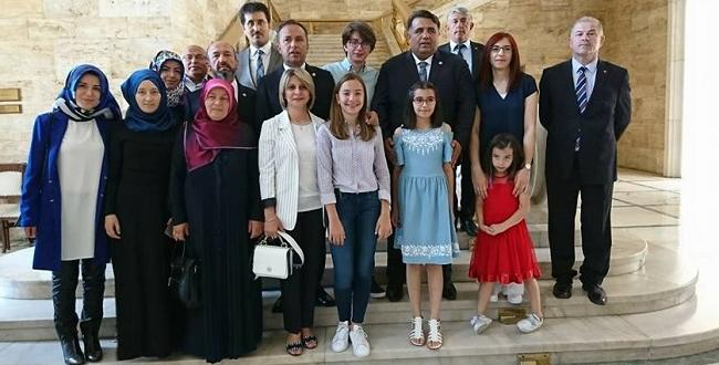 ÇORUM MİLLETVEKİLLERİ KAYIT YAPTIRDI