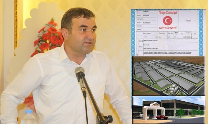 AHİ EVRAN PROJESİNDE TAPULAR ÇIKTI