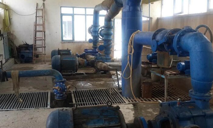 KÖYLERİN POMPAJ TESİSİ ONARILDI