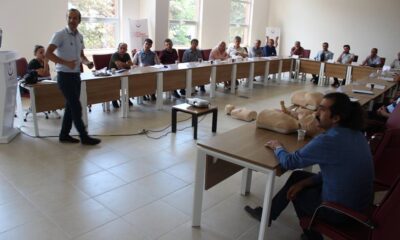 TEMEL İLKYARDIM EĞİTİMİ ALDILAR