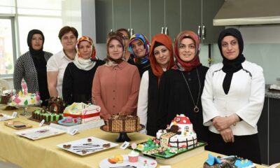 ÖĞRENCİLER HÜNERLERİNİ BÖYLE SERGİLEDİ