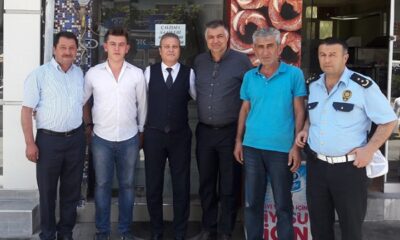 ŞOFÖRLER ODASINA VEDA ZİYARETİ