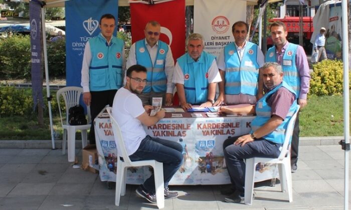 MÜFTÜLÜK KURBAN KESİM STANDI AÇTI