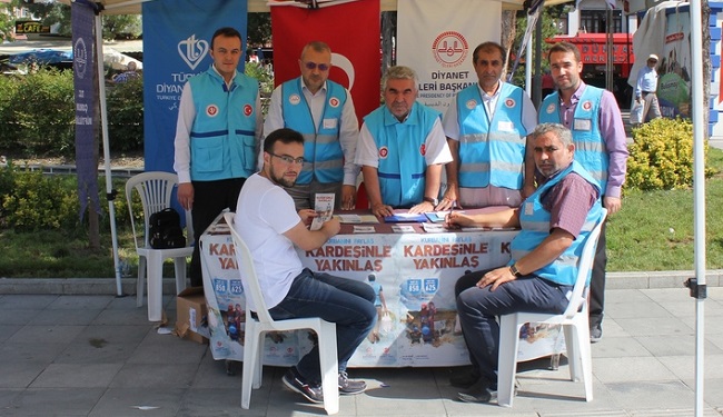 MÜFTÜLÜK KURBAN KESİM STANDI AÇTI