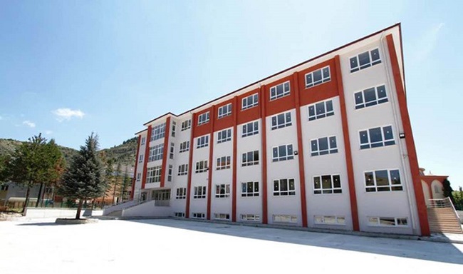 İMAM HATİP ORTAOKULU YAPIMI TAMAMLANDI
