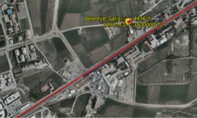 BELEDİYE TİCARET ARSASI SATIYOR