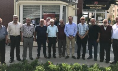 CEYLAN, MUHTARLARLA BULUŞTU