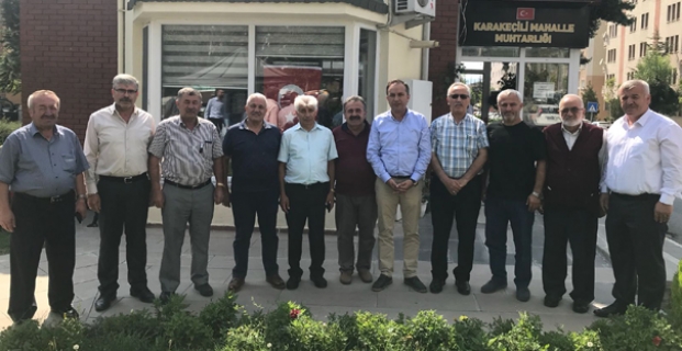 CEYLAN, MUHTARLARLA BULUŞTU