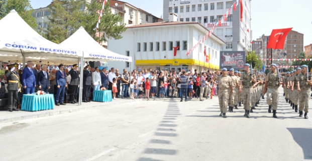 ÇORUM’DA 30 AĞUSTOS COŞKUSU YAŞANDI