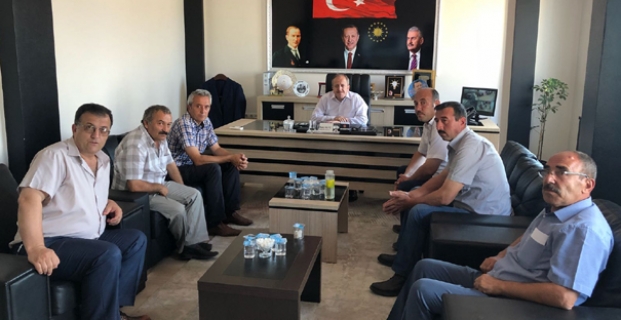 KARADAĞ, İSKİLİPLİ MUHTARLARLA BULUŞTU