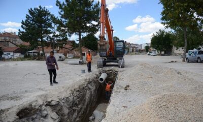 YENİ YOLDA ALTYAPI ÇALIŞMASI BAŞLADI