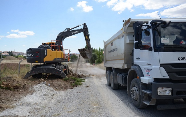 AHÇILAR 3. CADDE GENİŞLETİLİYOR