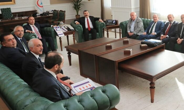 ÇORUM HEYETİNDEN SAĞLIK BAKANINA ZİYARET